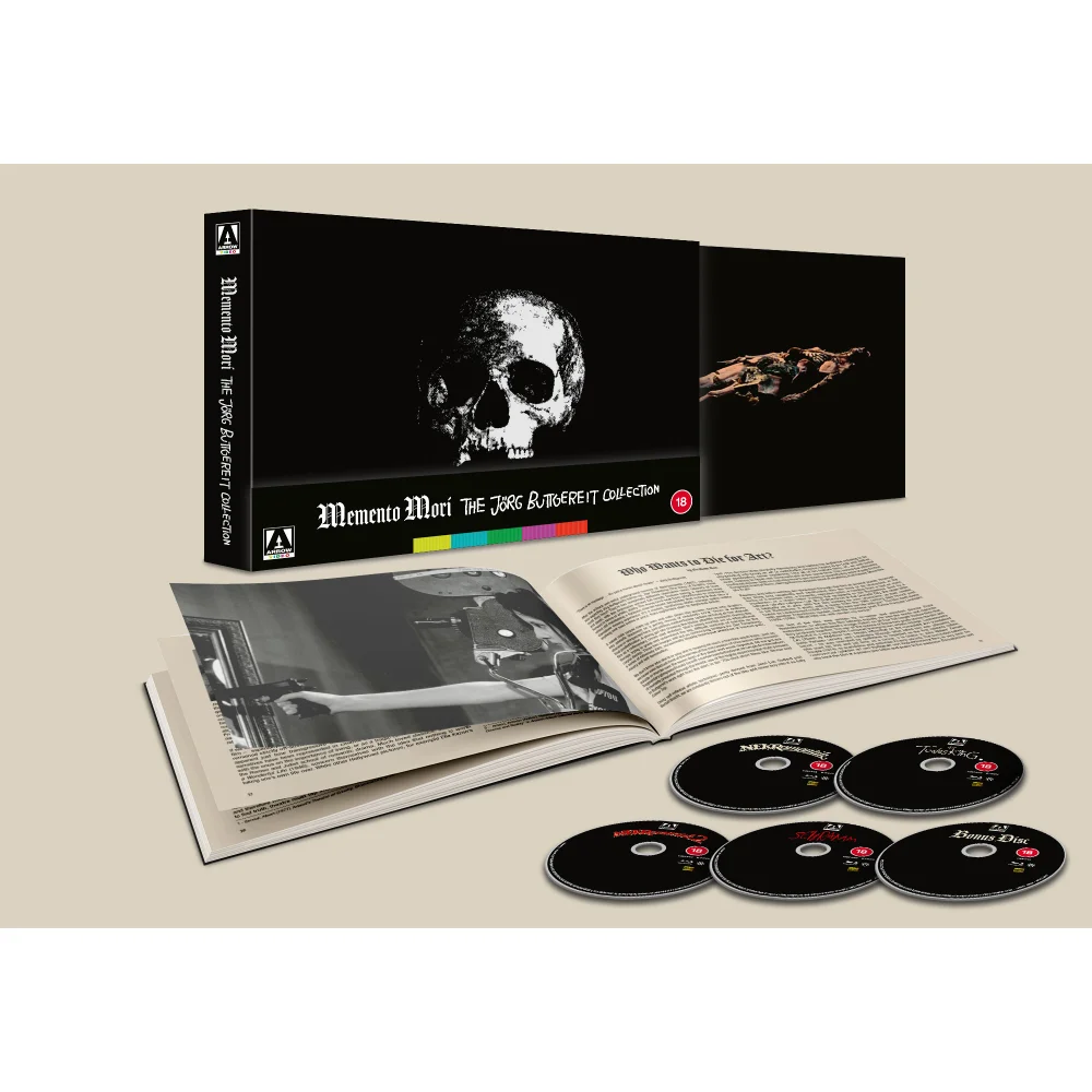 Memento Mori: The Jörg Buttgereit Collection | Arrow Store Exclusive | Limited Edition Blu-ray Image 1