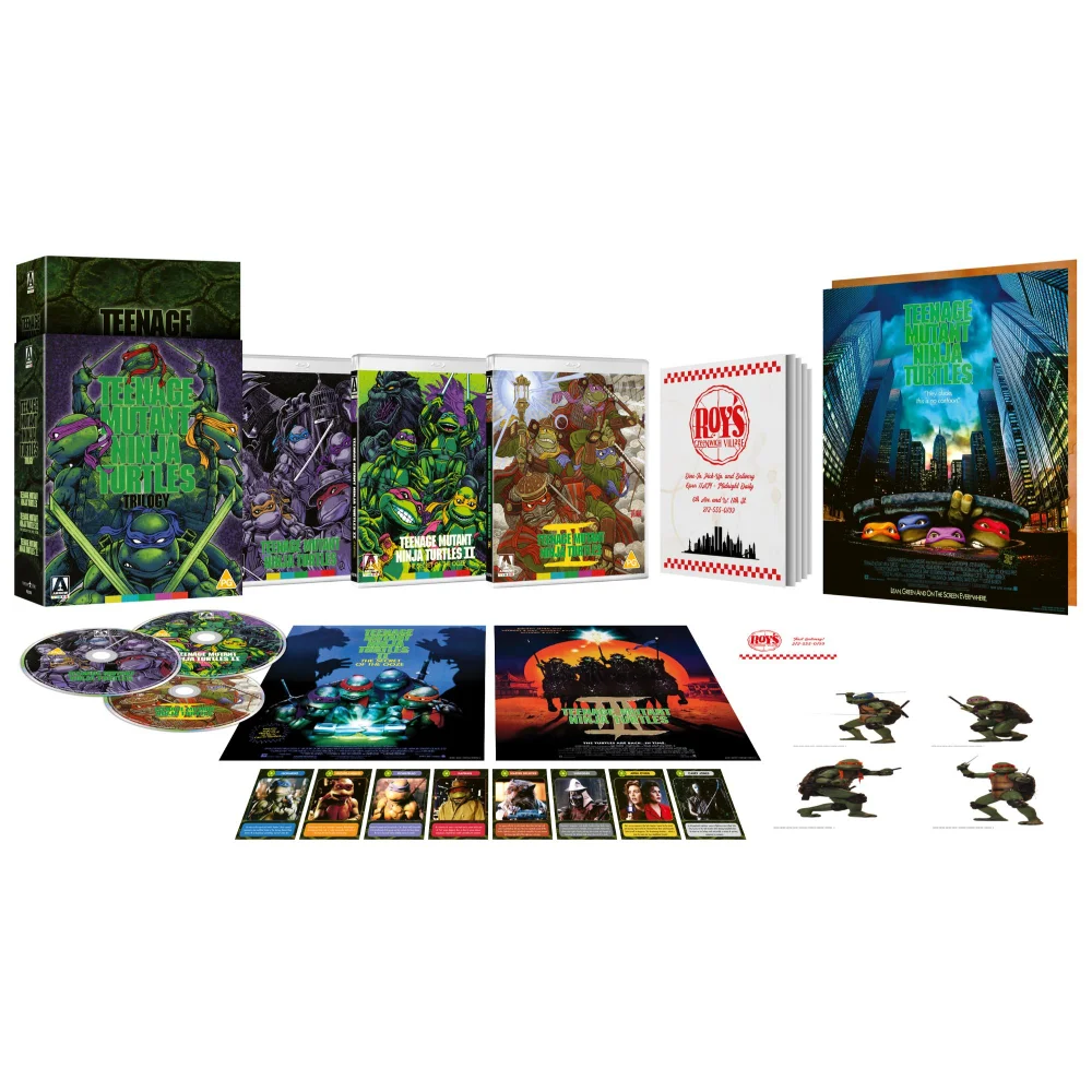 Teenage Mutant Ninja Turtles Trilogy | Arrow Store Exclusive | Limited Edition Blu-ray Image 1