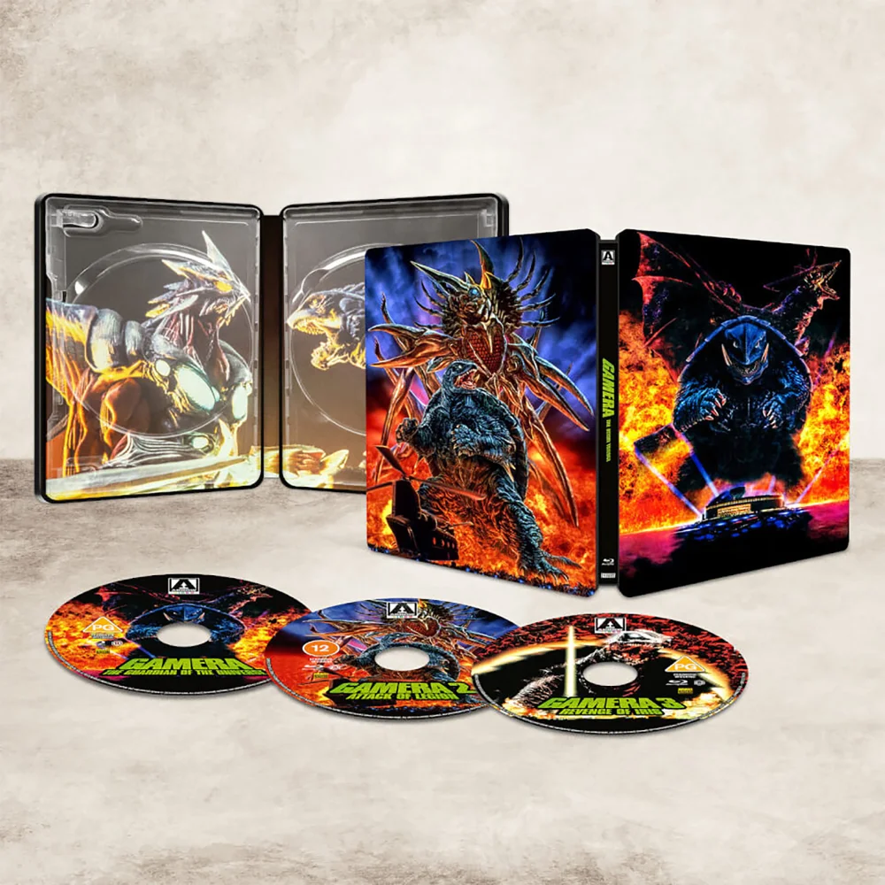 Gamera | The Heisei Trilogy | Limited Edition SteelBook Blu-ray Image 1