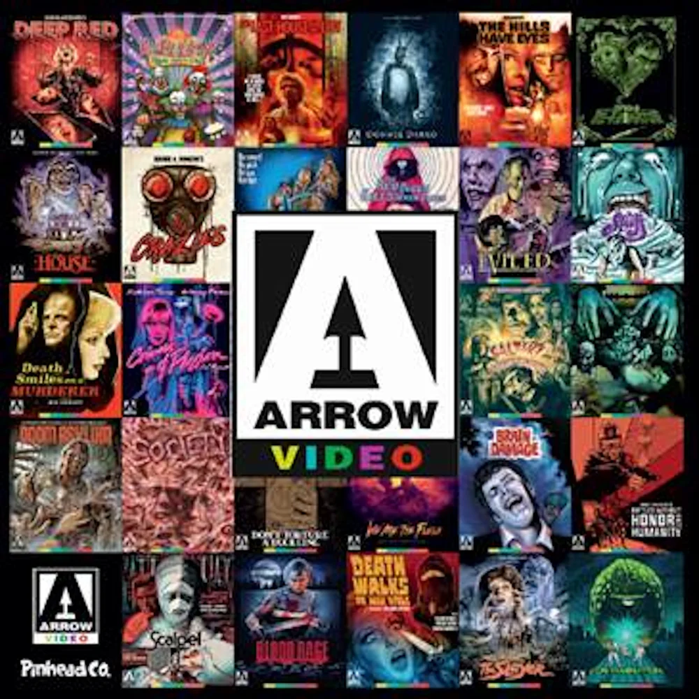 Arrow Video Enamel Pin Badge Image 1