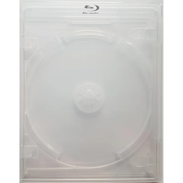 Double Disc 15mm Blank Viva Blu-ray Case