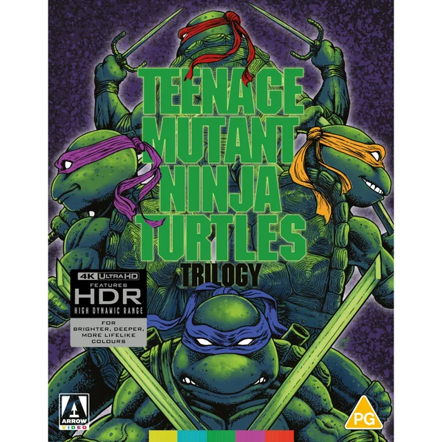 Teenage Mutant Ninja Turtles Trilogy | Arrow Store Exclusive | Limited Edition 4K UHD
