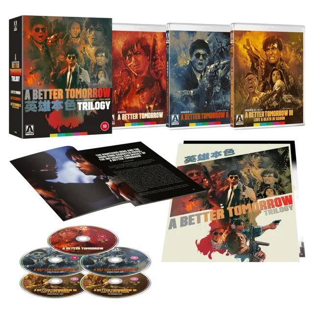 A Better Tomorrow Trilogy Limited Edition Blu-ray
