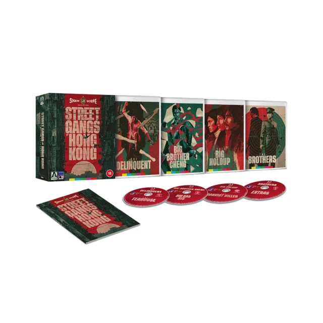 Shawscope Presents: Street Gangs of Hong Kong Limited Edition Blu-ray