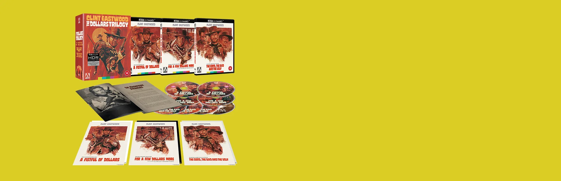 The Dollars Trilogy 4K UHD Out Now!