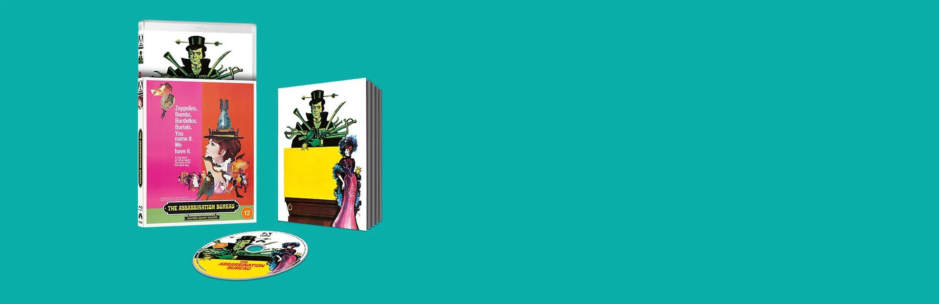 The Assassination Bureau Limited Edition Blu-Ray